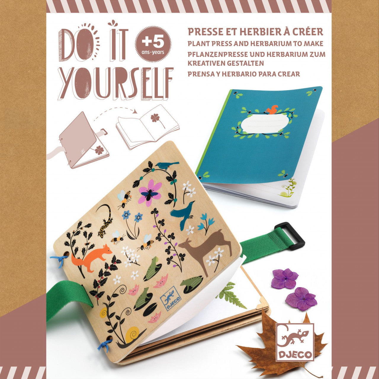 Joc creativ DIY Botanist în devenire, Djeco