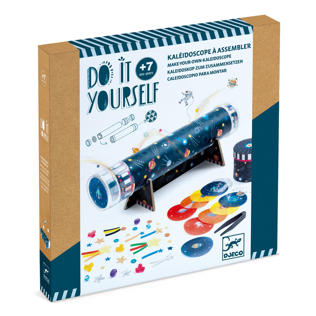 Joc creativ DIY Caleidoscop Imersiune în spatiu, Djeco