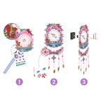 Joc creativ DIY Ceas de perete, Djeco