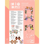 Joc creativ DIY Coronite cu flori, Djeco