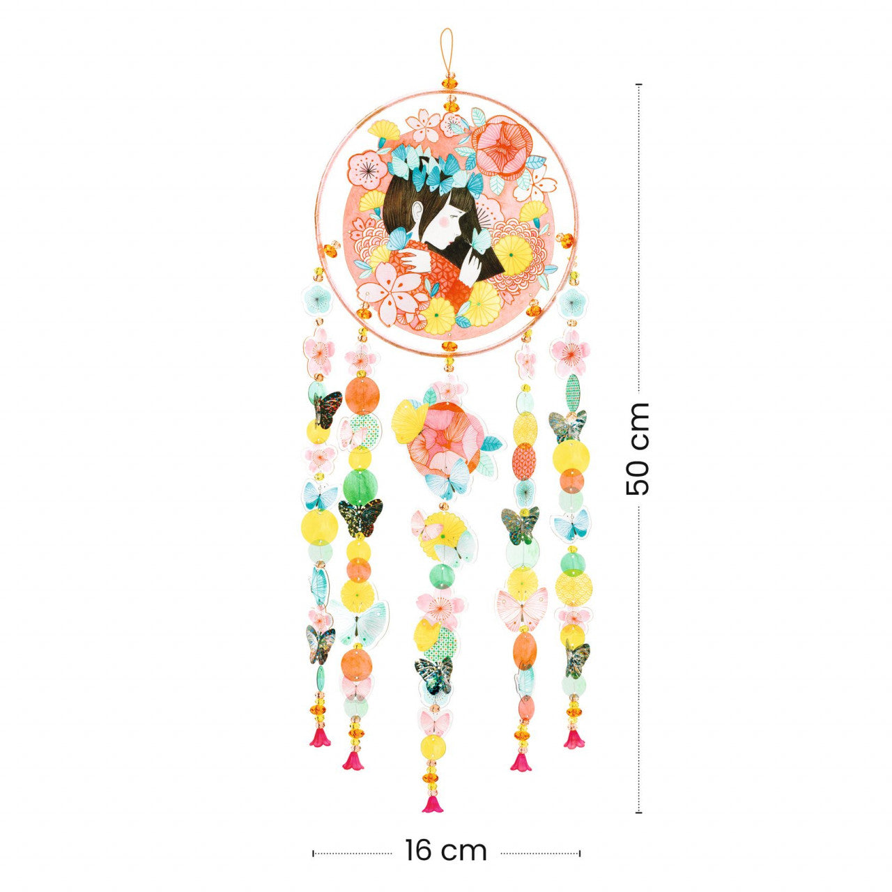 Joc creativ DIY decoratie mobila Fluturi dansatori, Djeco