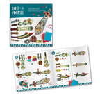 Joc creativ DIY Sabiile piratilor, Djeco