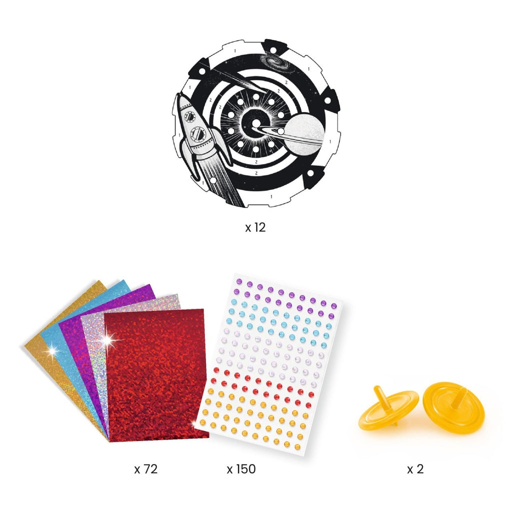 Joc creativ DIY Titirezi cosmos, Djeco