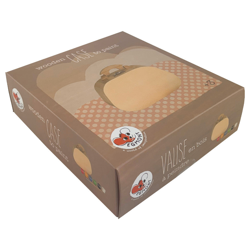 Joc creativ gentuta din lemn de pictat, Egmont Toys