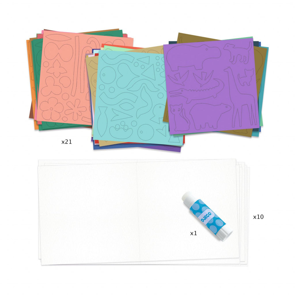 Joc creativ Little papers, Djeco