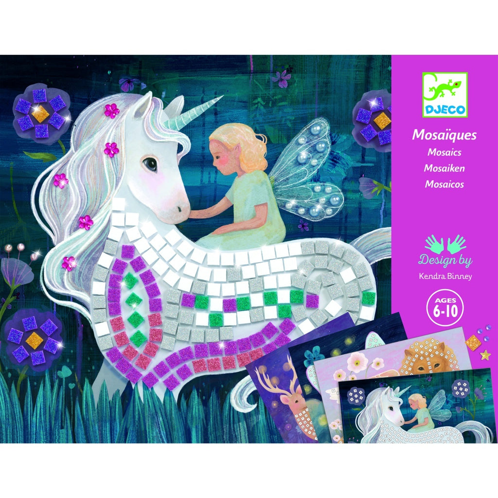 Joc creativ mozaic Unicornul fermecat, Djeco