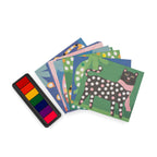 Joc creativ Stampile cu degetele, Moulin Roty