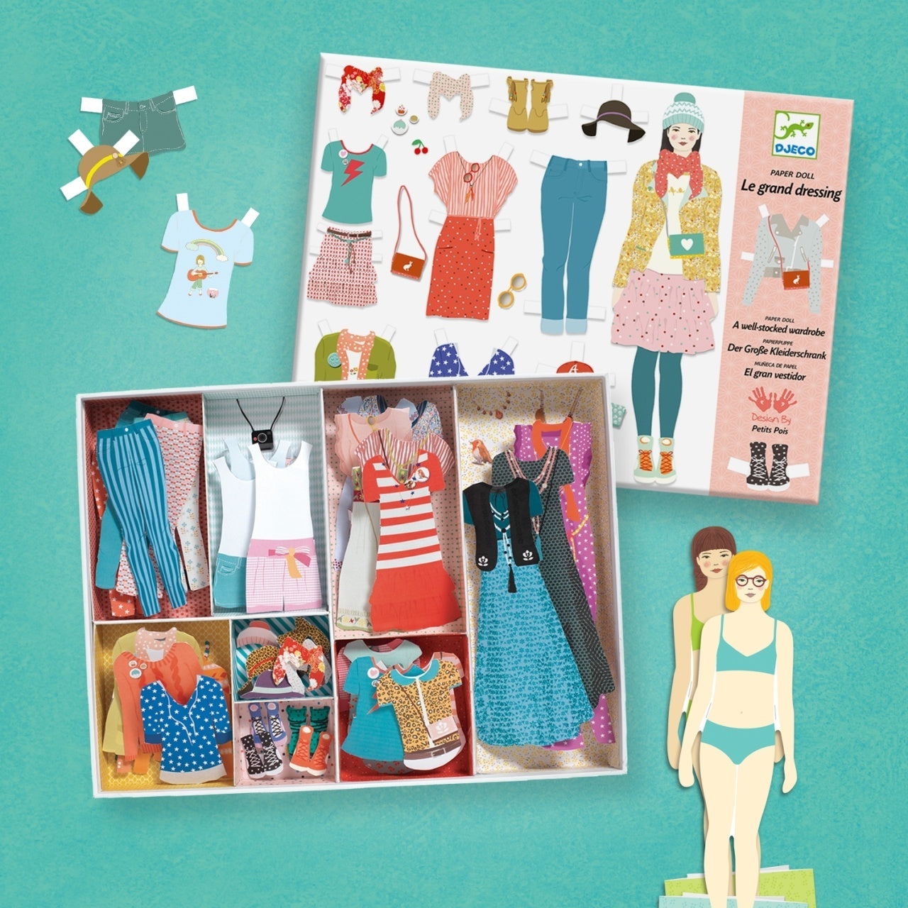 Joc creativ Un dressing modern, Djeco
