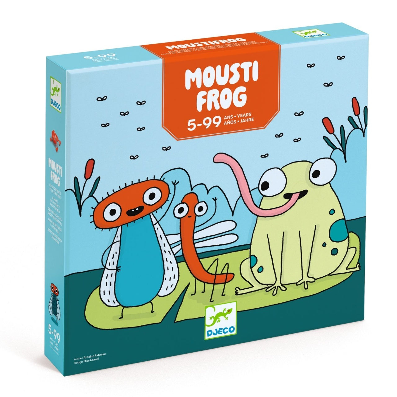 Joc de dexteritate si strategie Moustifrog, Djeco