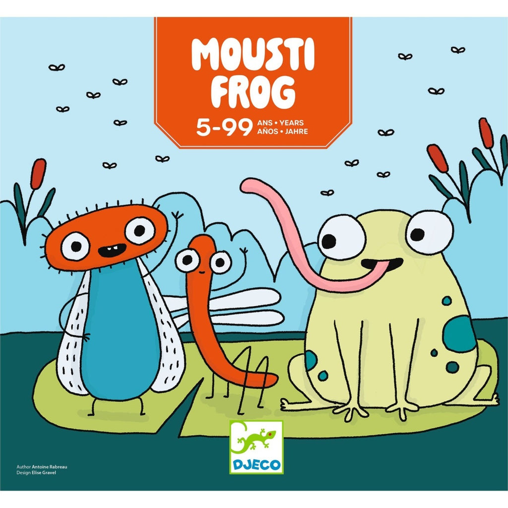 Joc de dexteritate si strategie Moustifrog, Djeco