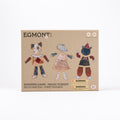Egmont Toys Joc de indemanare cu ciocanel si panou din pluta, 25 piese lemn certificat FSC, +4 ani