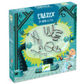 Joc de logica Crazix 6 jocuri metalice, Djeco