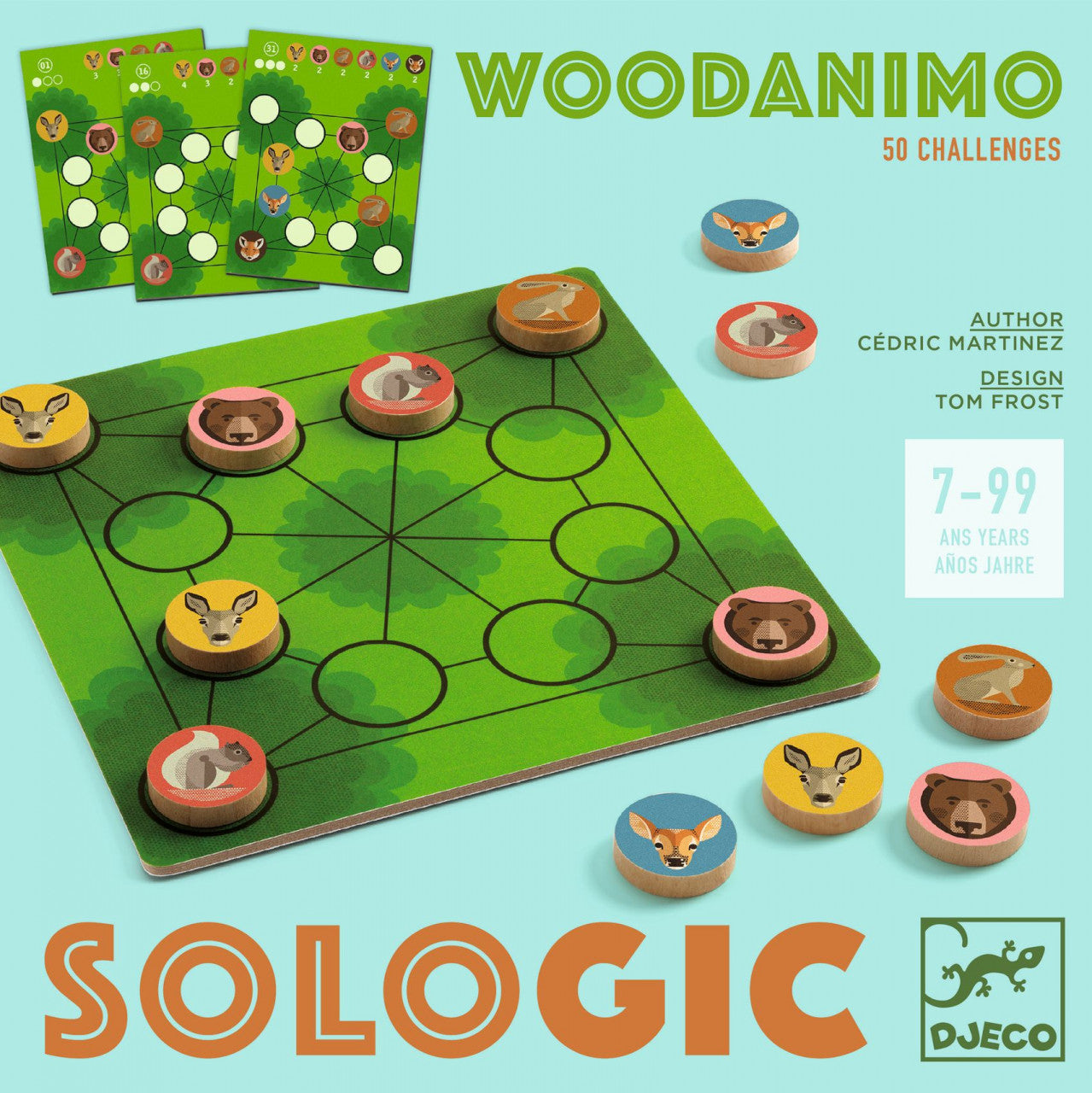 Joc de logica Woodanimo, Djeco