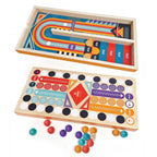 Joc de masa din lemn 2 in 1 Pinball si Ludo, Svoora