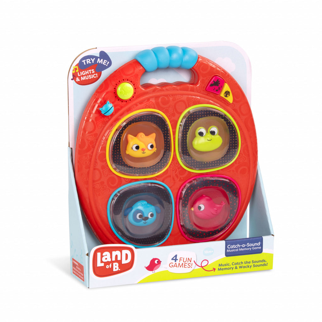 Joc de memorie cu animale Land of B.Toys