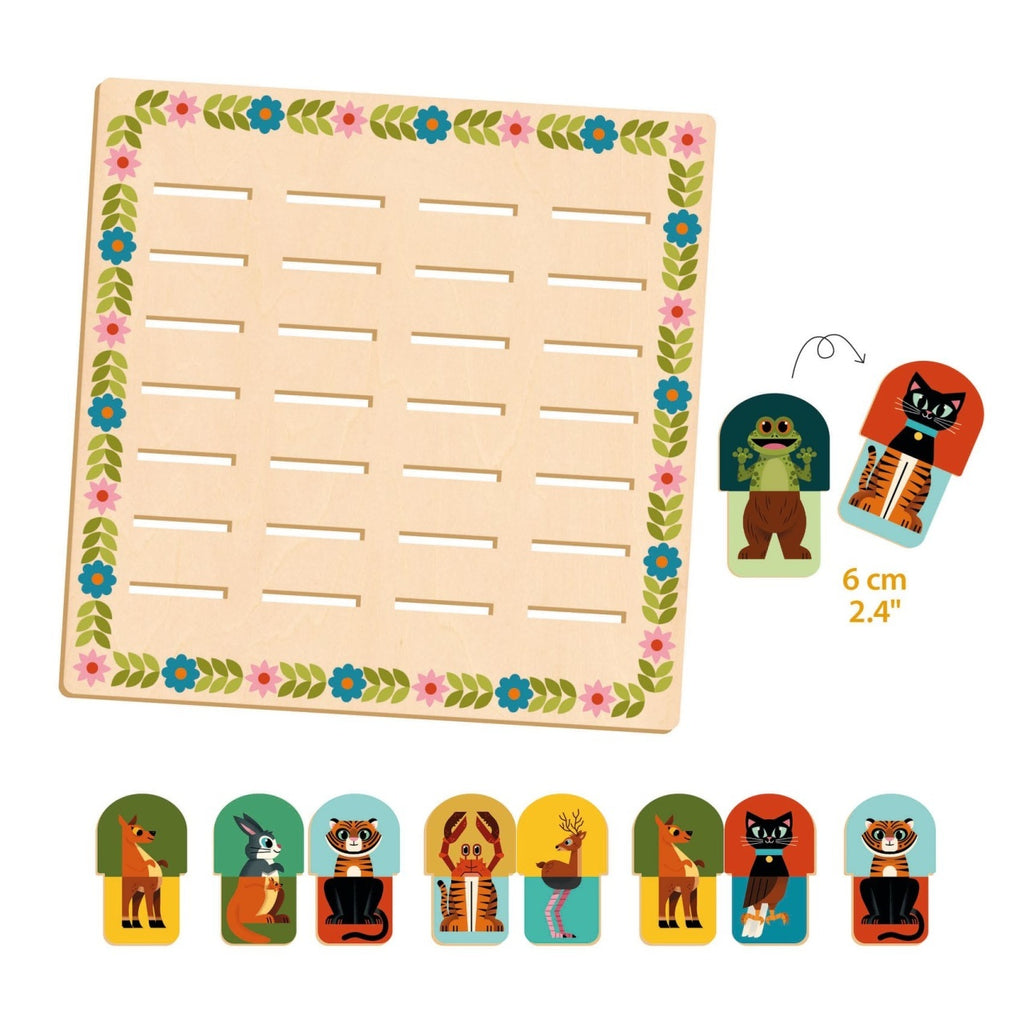 Joc de memorie Mix & Match, Djeco