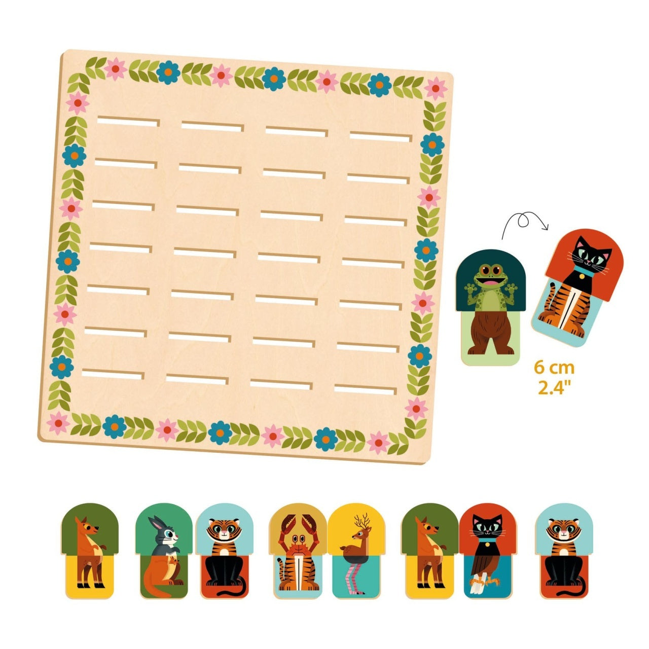 Joc de memorie Mix & Match, Djeco