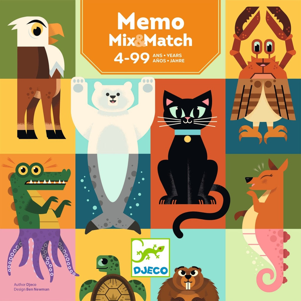Joc de memorie Mix & Match, Djeco