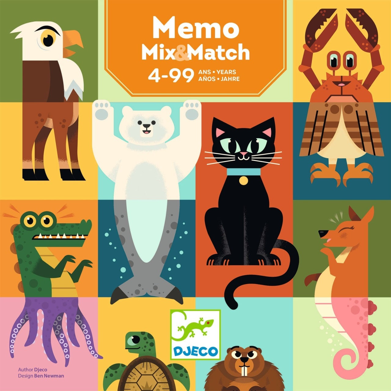 Joc de memorie Mix & Match, Djeco