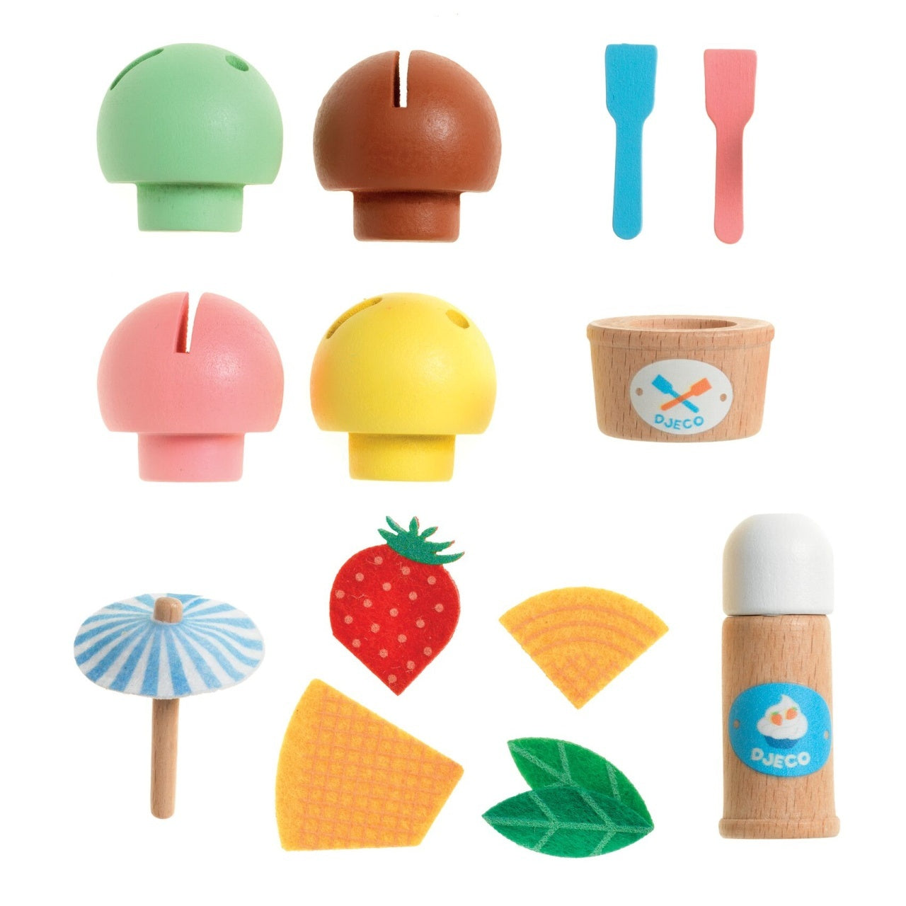 Joc de rol din lemn Gelateria, Djeco
