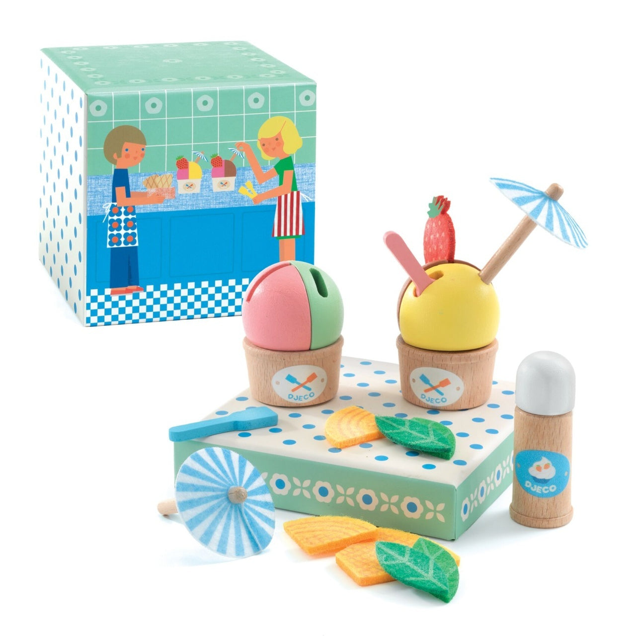 Joc de rol din lemn Gelateria, Djeco