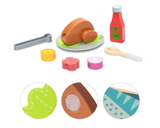 Joc de rol Gratar cu accesorii, UMU Toys