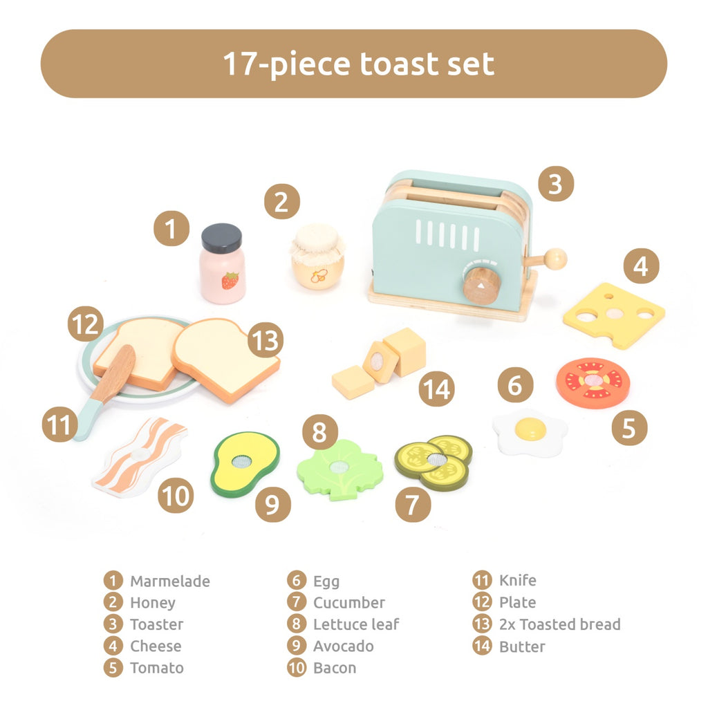 Joc de rol Invat sa prepar sandwich, UMU Toys