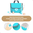 Joc de rol Mini trusa de doctor turcoaz, UMU Toys