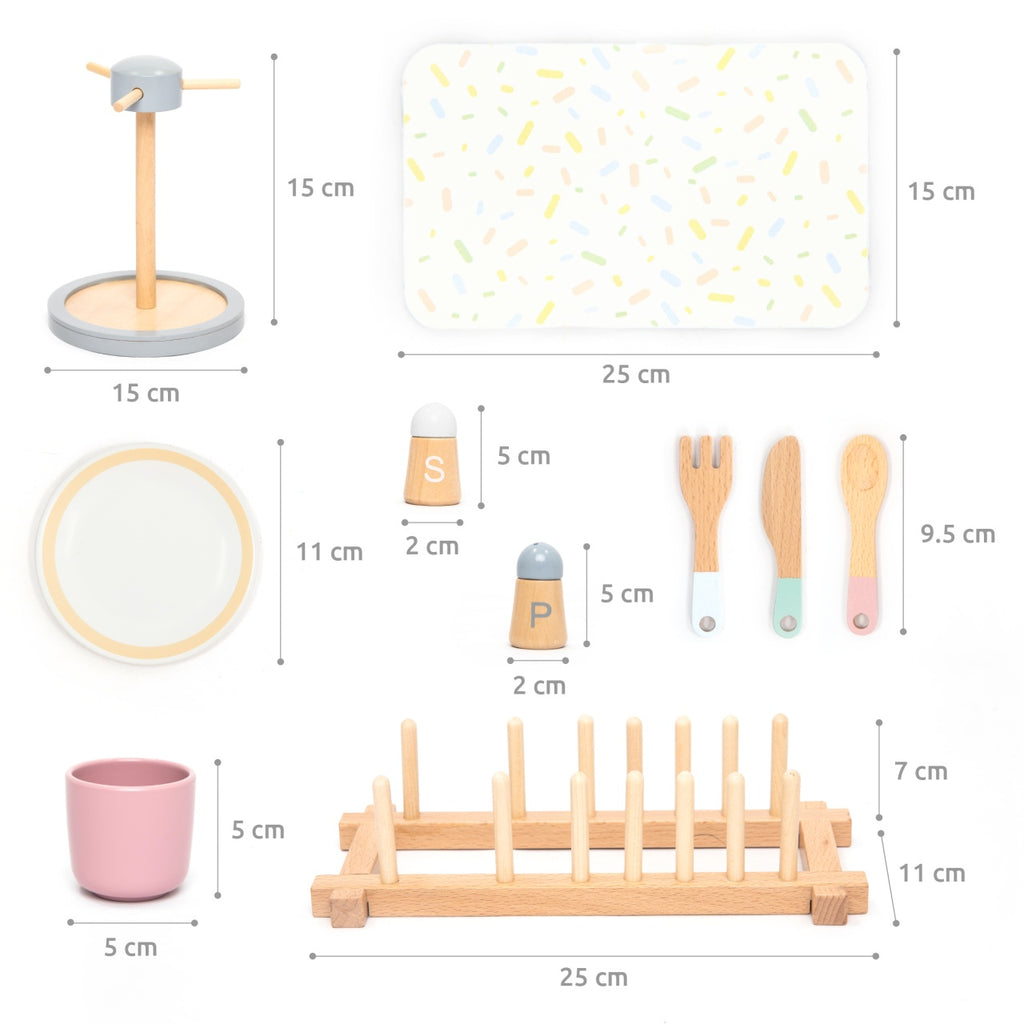 Joc de rol Set complet pentru servirea mesei, UMU Toys