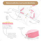 Joc de rol Trusa completa de doctor, roz, UMU Toys