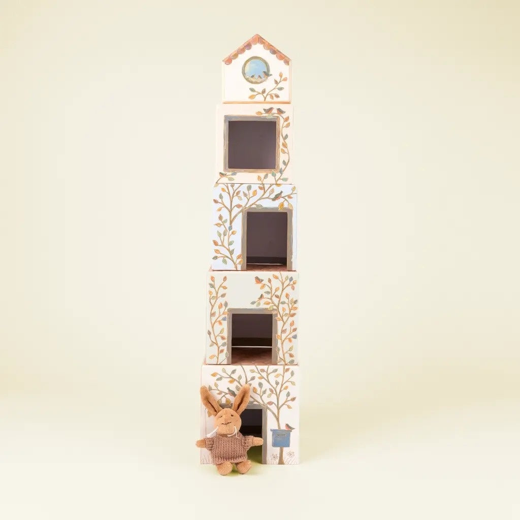 Joc de stivuire Cuburi cu iepuras, Egmont Toys