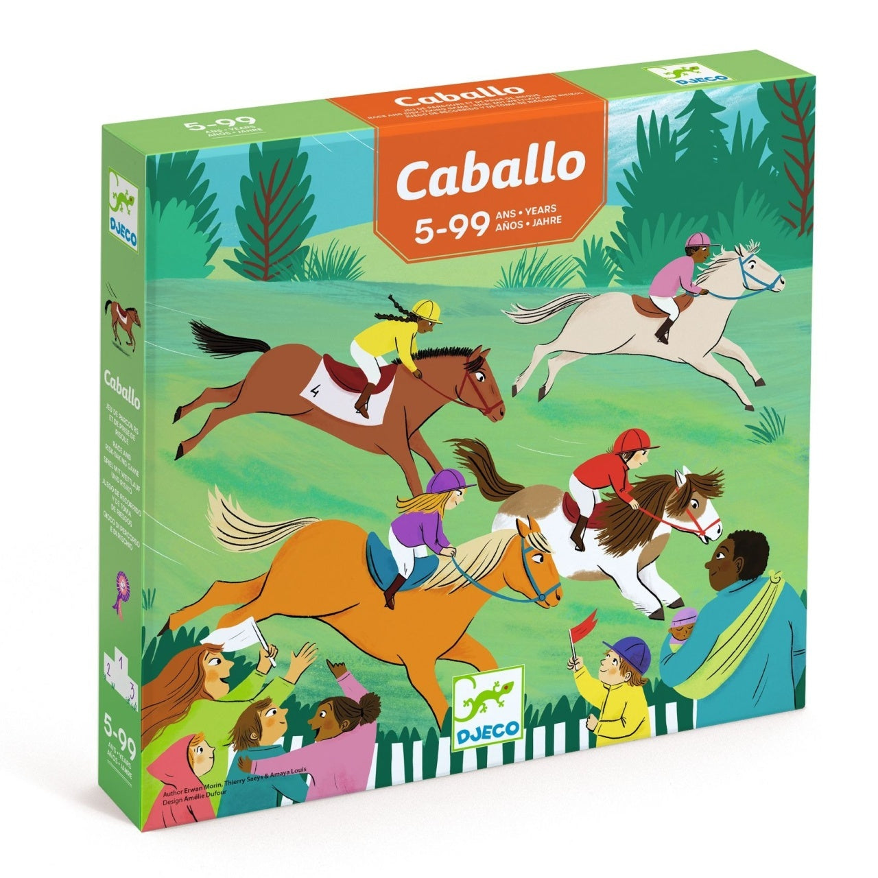 Joc de strategie Cursa de cai, Djeco