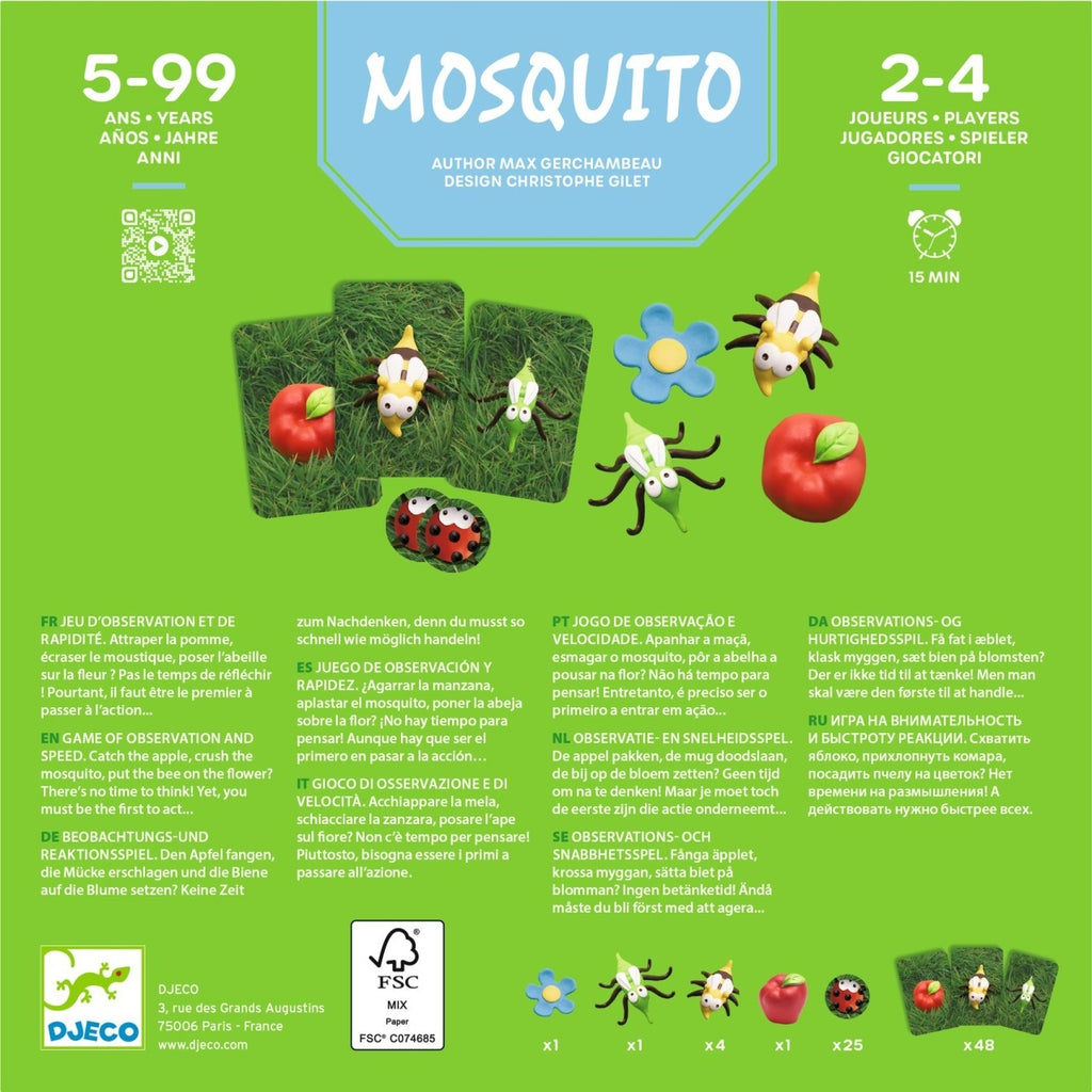 Joc de viteza si observatie Mosquito, Djeco