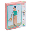 Joc educativ cu magnet de imbracat personaje, Djeco