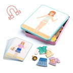 Joc educativ cu magnet de imbracat personaje, Djeco