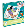 Joc Educativ Geometrie si Animale, Djeco