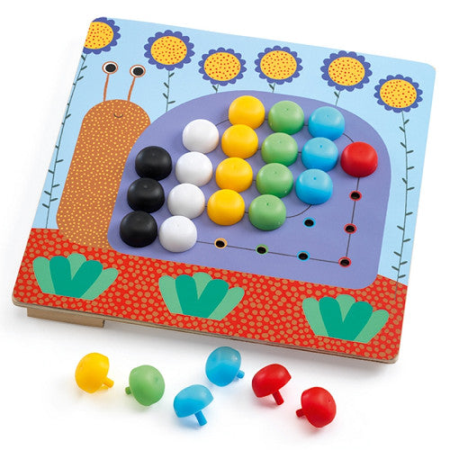 Joc educativ Mozaic primo, Djeco