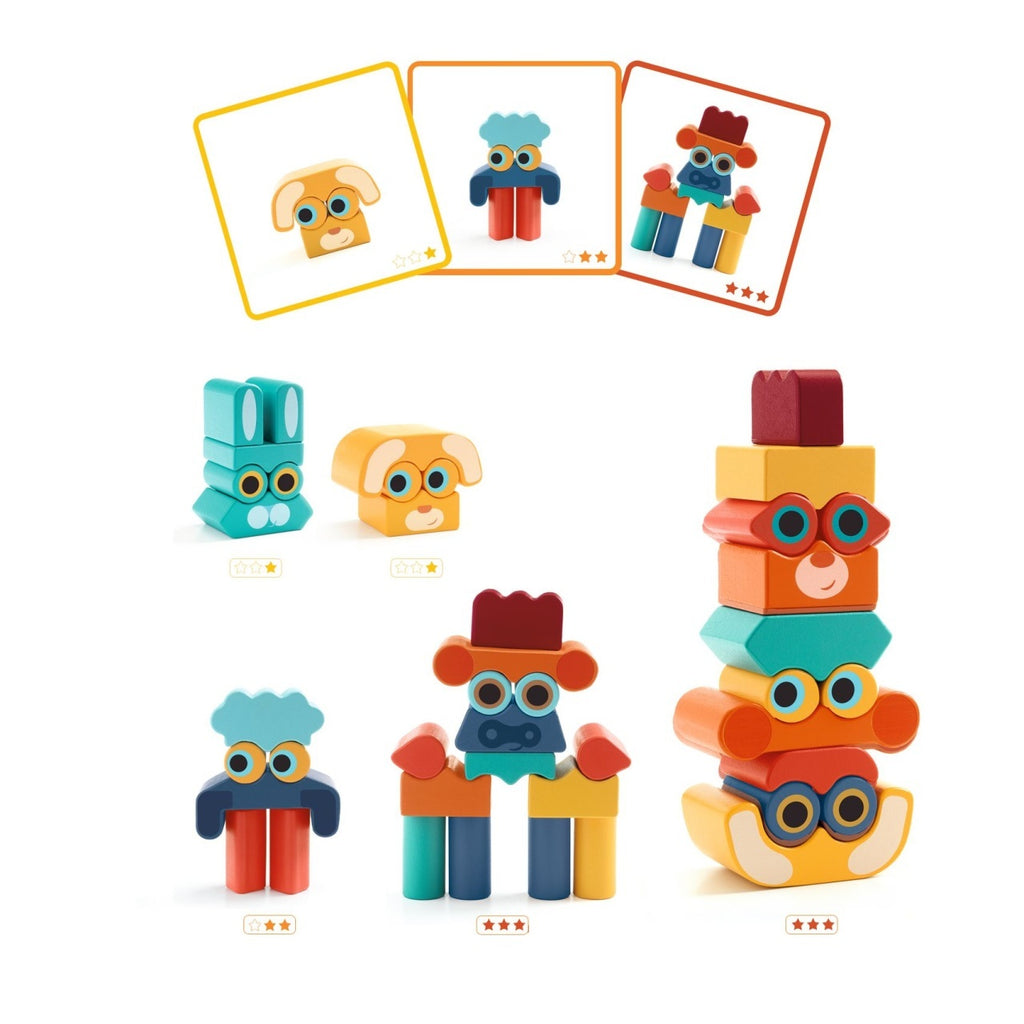 Joc educativ Ze faces, Djeco