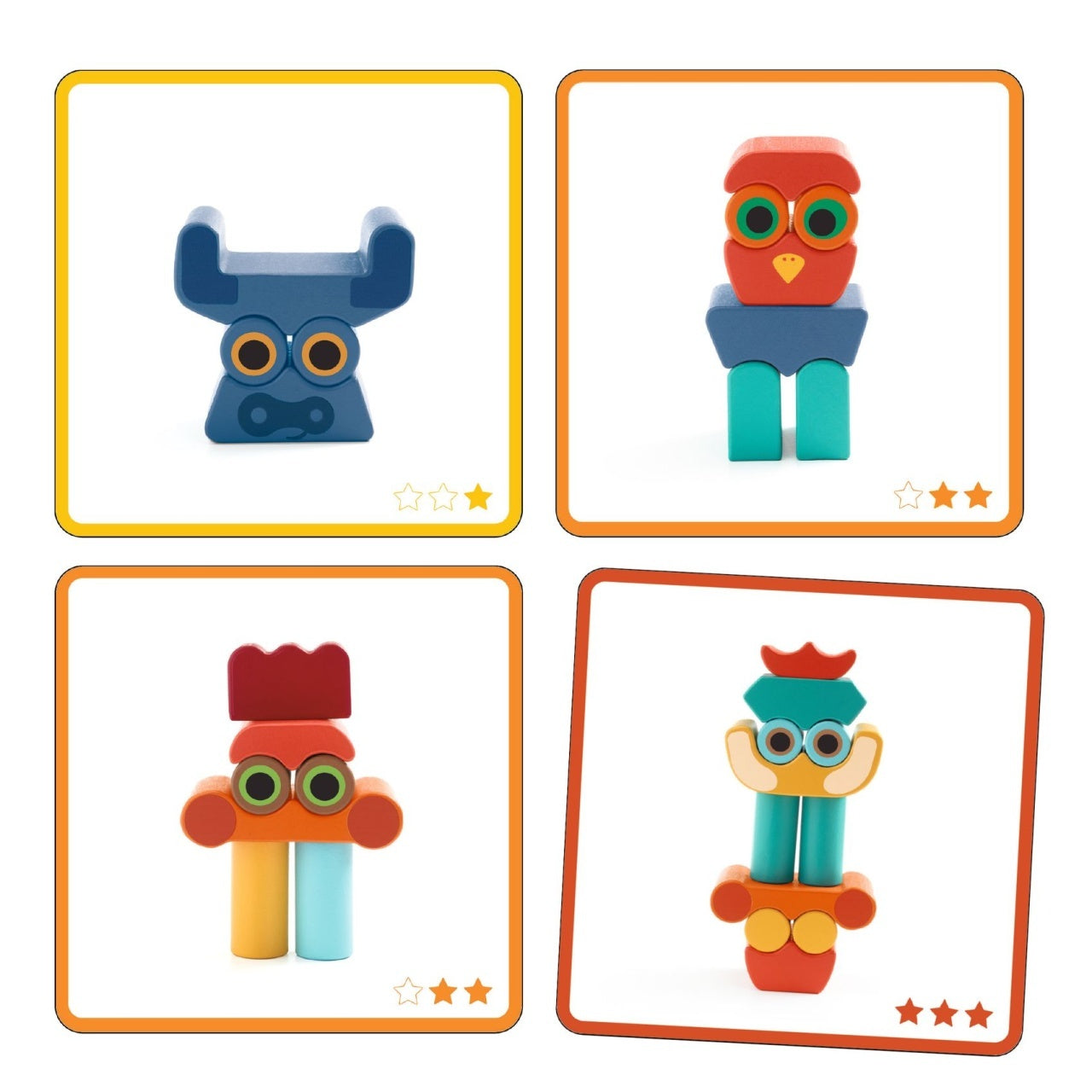 Joc educativ Ze faces, Djeco
