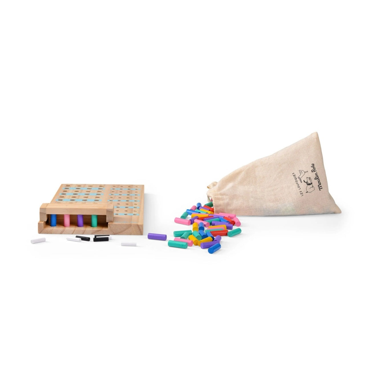 Joc logic din lemn Coduri secrete, Moulin Roty