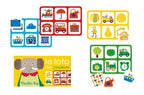 Joc Loto culori Les Popipop, Moulin Roty