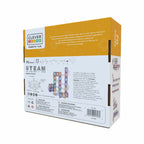 Joc magnetic Circuit pastel cu bile - 70 Piese, Cleverclixx