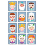 Joc magnetic creativ Portrete, Djeco