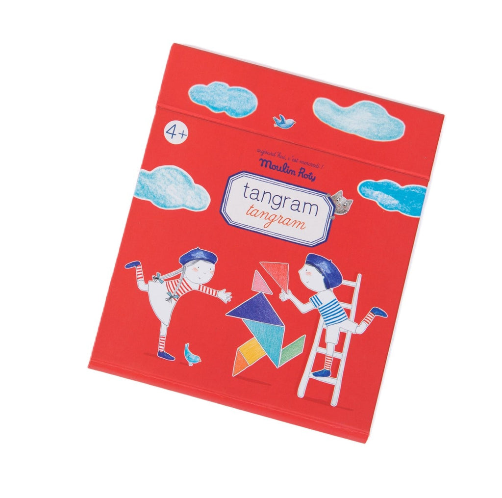 Joc magnetic educativ Tangram, Moulin Roty