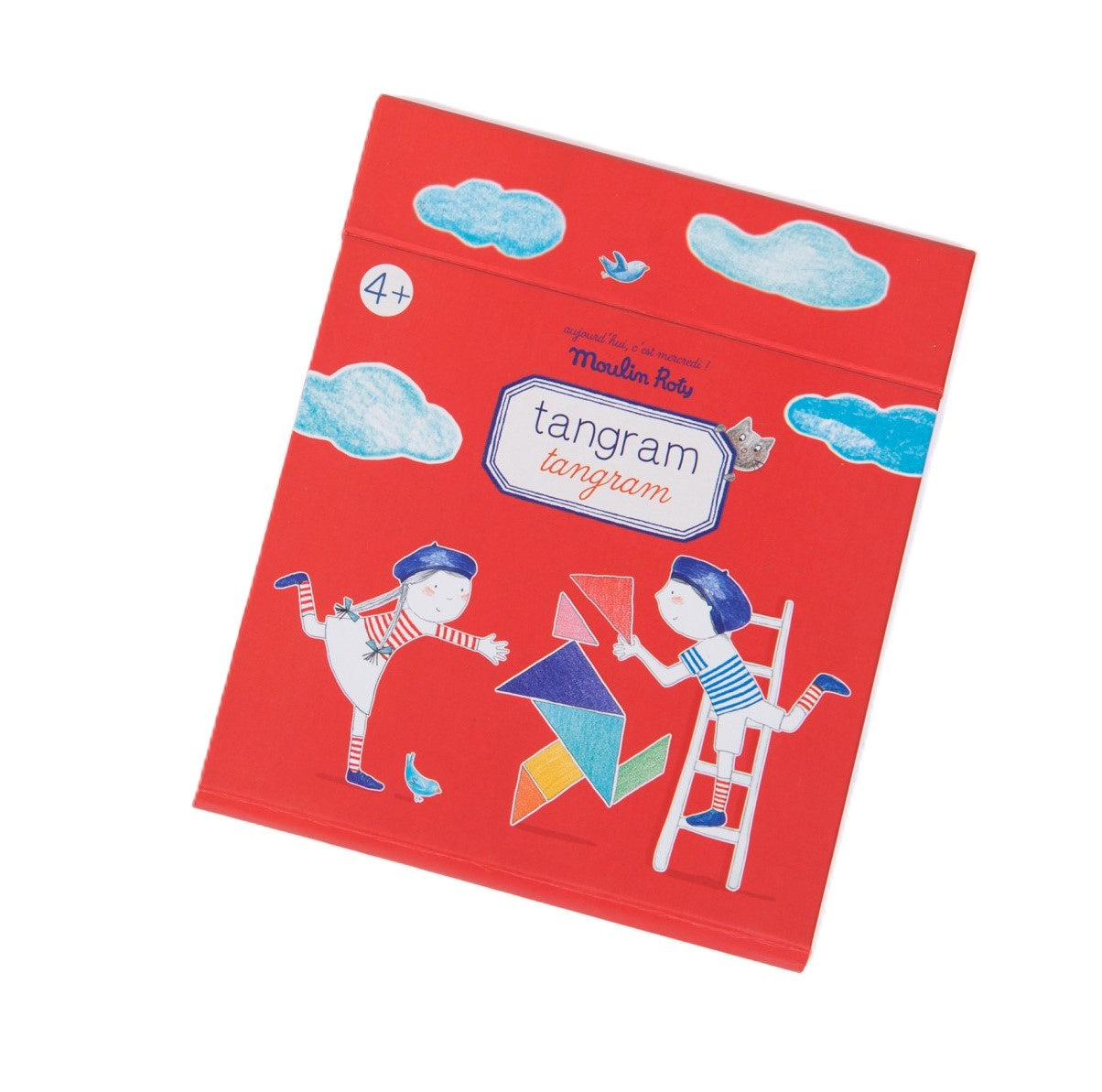 Joc magnetic educativ Tangram, Moulin Roty