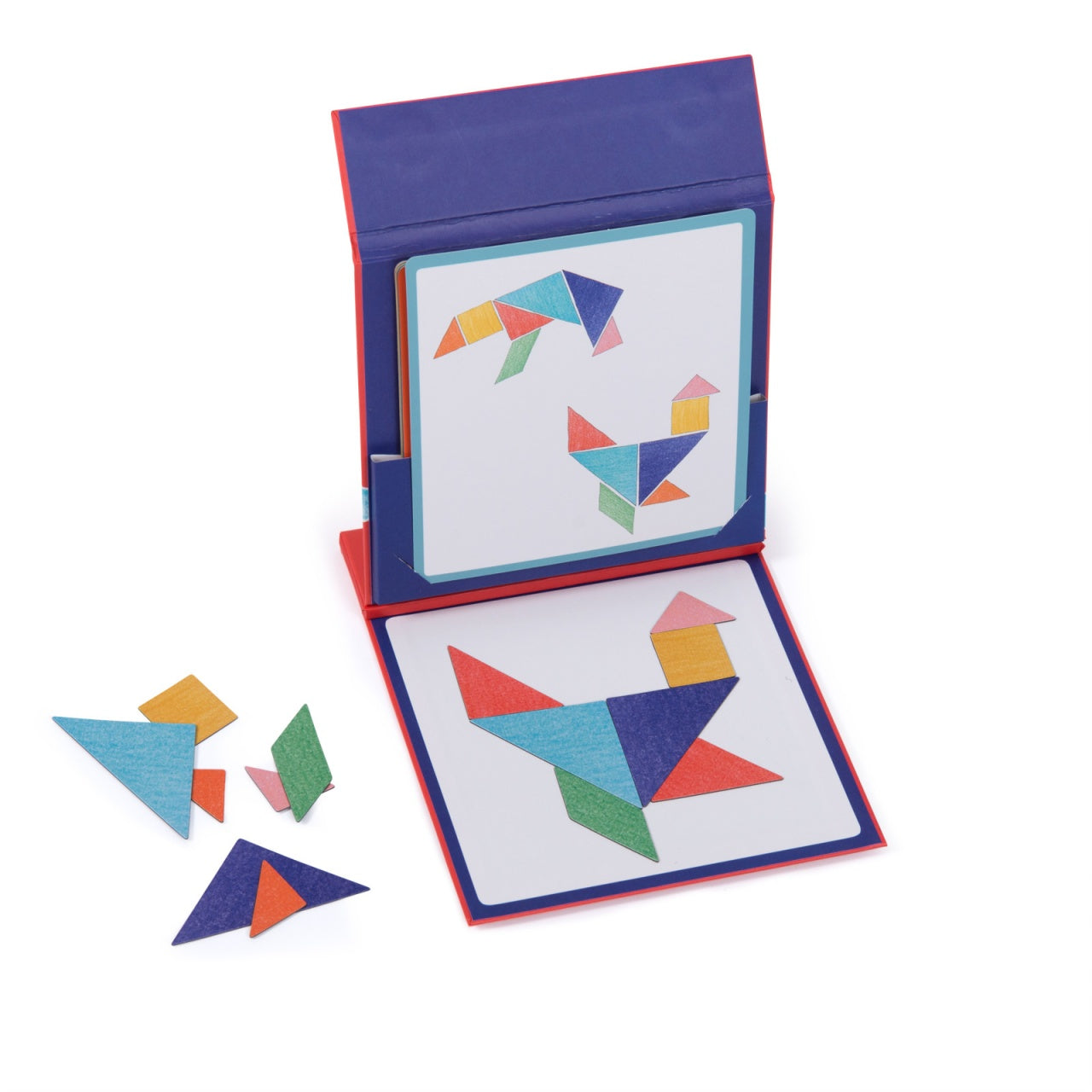 Joc magnetic educativ Tangram, Moulin Roty