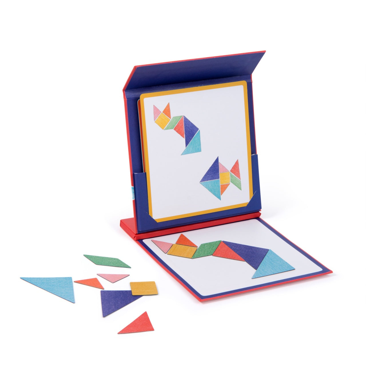 Joc magnetic educativ Tangram, Moulin Roty