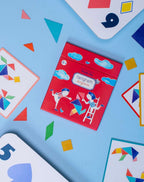 Joc magnetic educativ Tangram, Moulin Roty