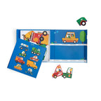 Joc magnetic Vehicule Les Popipop, Moulin Roty