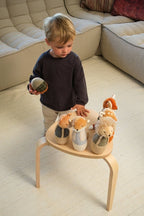 Egmont Toys Joc popice Prietenii din padure 5 popice textile din bumbac si poliester, 0 luni+